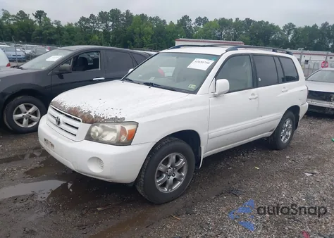 2005 Toyota Highlander Limited from USA, damaged, VIN JTEGP21A650083711